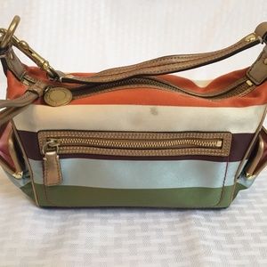 COACH - Legacy Stripe Mini-Handbag